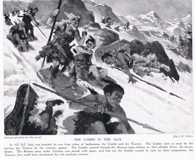 Cimbri Alpeilla tekijältä John Harris Valda