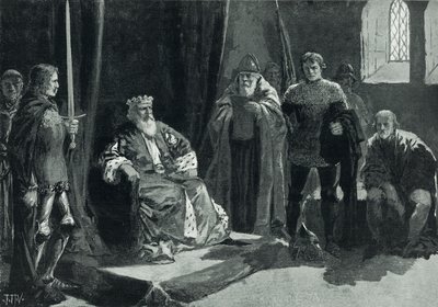 Owen Glendowerin parlamentti (litho) tekijältä John Harris Valda
