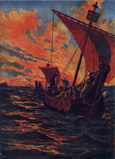 Viikinkien paluu tekijältä John Harris Valda
