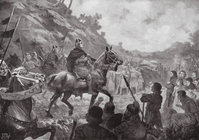 Vilhelm Valloittajan marssi Walesiin tekijältä John Harris Valda