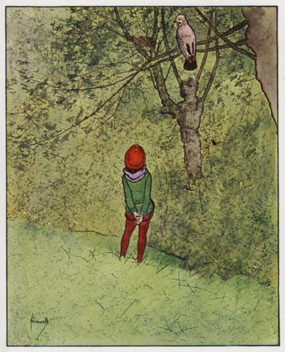 Jay (väri litho) tekijältä John Hassall