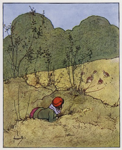 Pelto (väri litho) tekijältä John Hassall