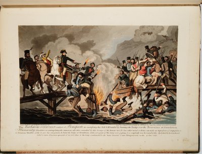 Ranskan armeija ylitti Berezinan marraskuussa 1812, 1813 tekijältä John Hassell