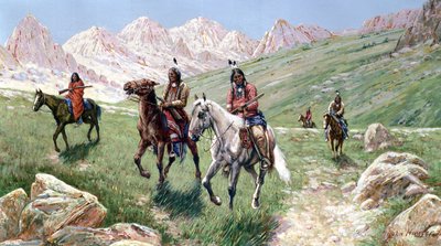 Cheyennen maassa, 1896 tekijältä John Hauser