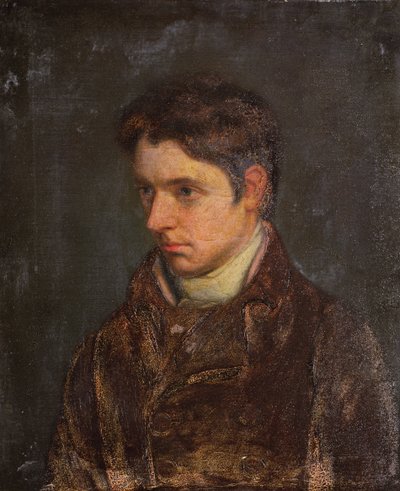 Esseisti William Hazlittin muotokuva (katso myös 46490) tekijältä John Hazlitt