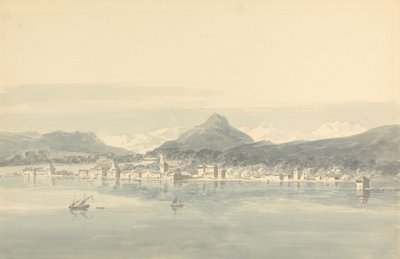 Kaupunki Genevejärven rannalla tekijältä John Henderson