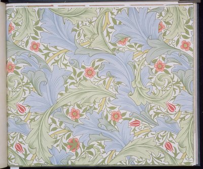 Granville-tapetti, jonka suunnitteli John Henry Dearle (1860-1932) Morris and Companylle, 1896 tekijältä John Henry Dearle