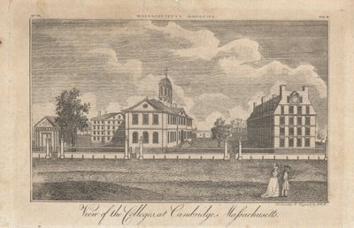 Näkymä yliopistoille Cambridgessa, Massachusettsissa tekijältä John Henry Hill