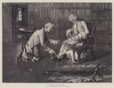 Leikkitoverit, Royal Academyssa esillä olleesta kuvasta tekijältä John Henry Lorimer