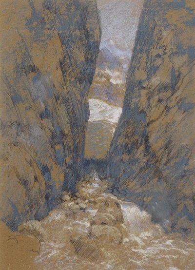 Vuoristorotko tekijältä John Henry Twachtman