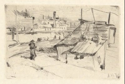 Bridgeport Shanties tekijältä John Henry Twachtman