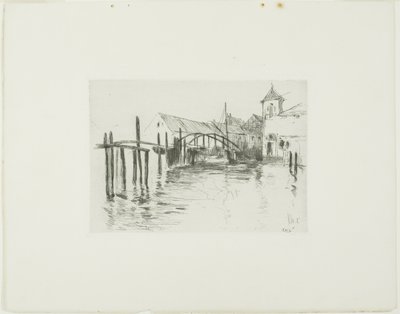 Telakka Newportissa tekijältä John Henry Twachtman