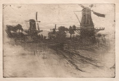 Ilta, Dordrecht tekijältä John Henry Twachtman
