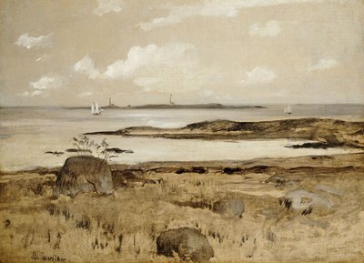 Gloucesterin rannikko, tekijältä John Henry Twachtman
