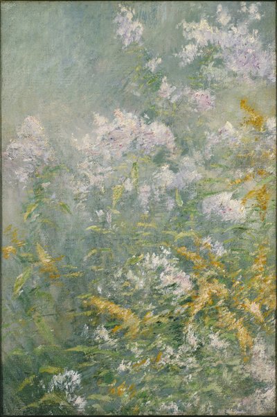 Meadow Flowers (Golden Rod ja Wild Aster), n.1892 (öljy kankaalle) tekijältä John Henry Twachtman