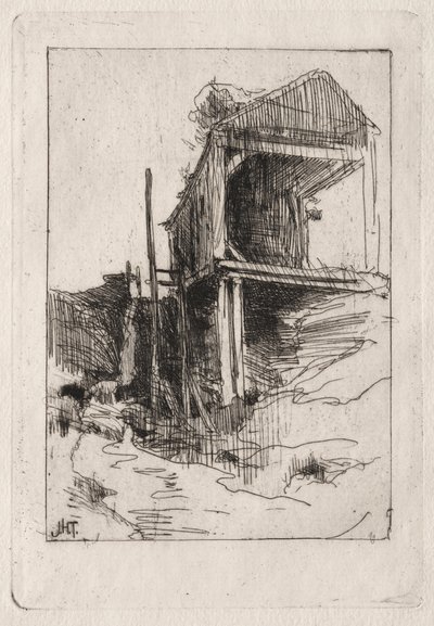 Old Mill, Branchville, Connecticut. tekijältä John Henry Twachtman