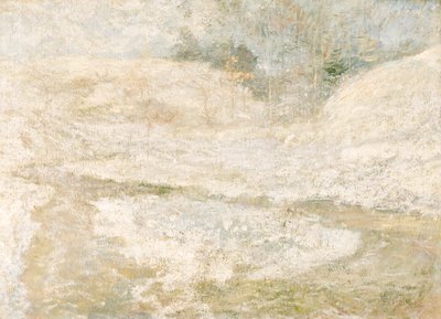 Brook, Greenwich, Connecticut, n. 1890-1900. tekijältä John Henry Twachtman