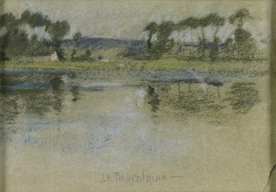 Puut joen toisella puolella tekijältä John Henry Twachtman