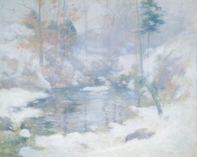 Winter Harmony, c. 18901900. tekijältä John Henry Twachtman