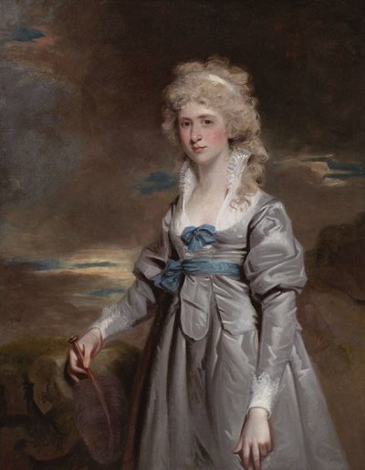 Charlotte Walsingham, Lady Fitzgerald by John Hoppner tekijältä John Hoppner