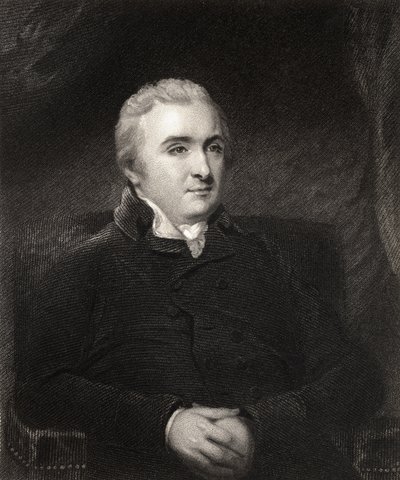 Tohtori Matthew Baillie, kaiverrettu H. Cook, National Portrait Gallerysta, julkaistu noin 1820 (kaiverrus) tekijältä John Hoppner