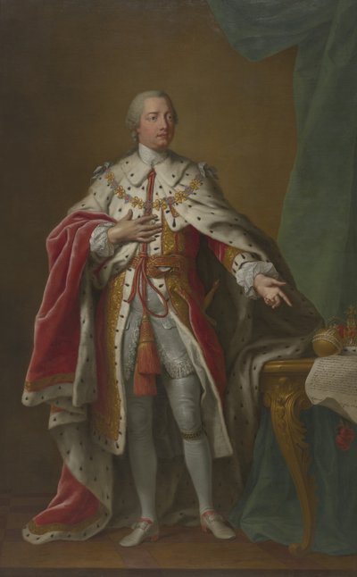 Yrjö III (1738-1820) tekijältä John Hoppner