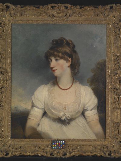 Miss Fisherin muotokuva (öljy kankaalle) tekijältä John Hoppner