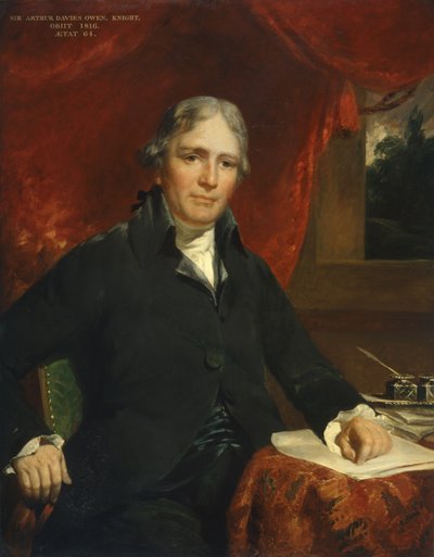 Sir Arthur Davies Owen, ritari tekijältä John Hoppner