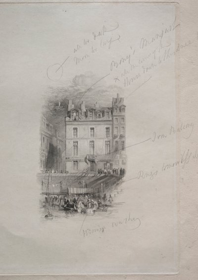Napoleonin majoitus, Quai Conti tekijältä John Horsburgh