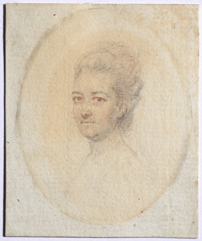 Naisen muotokuva, c. 1775. tekijältä John I. smart