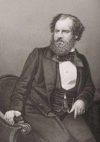 Albert Smith (1816-60), kaiverrus D.J. Pound valokuvasta, 
