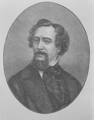 Charles John Huffam Dickens (1812-70) tekijältä John Jabez Edwin Paisley Mayall