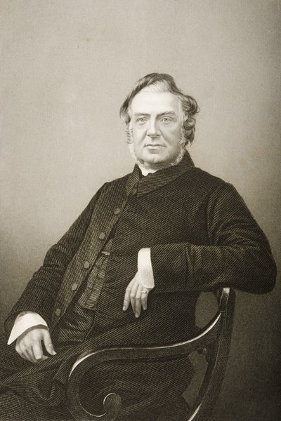 Hugh Stowell (1799-1845), kaiverrus D.J. Pound valokuvasta, Lontoossa 1860 julkaistusta The Drawing-Room of Eminent Personages, Volume 2 tekijältä John Jabez Edwin Paisley Mayall