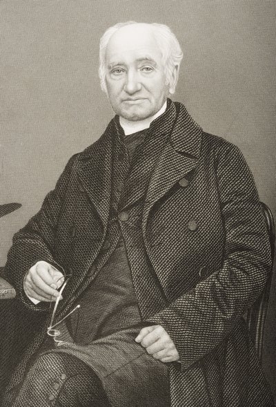 Thomas Vowler Short (1790-1872), kaiverrettu D.J. Pound valokuvasta, "The Drawing-Room of Eminent Personages, Volume 2", julkaistu Lontoossa, 1860 tekijältä John Jabez Edwin Paisley Mayall