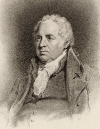 Muotokuva viulisti ja säveltäjä William Shield 1748-1829, 1822. tekijältä John Jackson