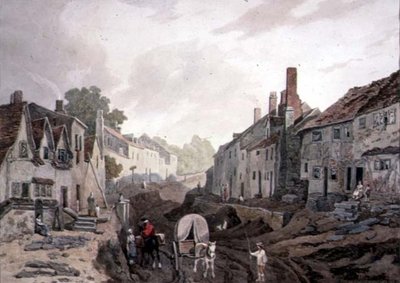 Street Scene, Erith, Kent tekijältä John James Chalon