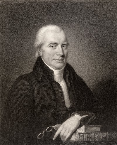 Adam Clarke, kaiverrettu J. Thomson, National Portrait Gallerysta, osa III, julkaistu noin 1835 tekijältä John Jenkinson