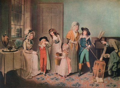 Musta maanantai tai lähtö kouluun, 1790, 1919 tekijältä John Jones