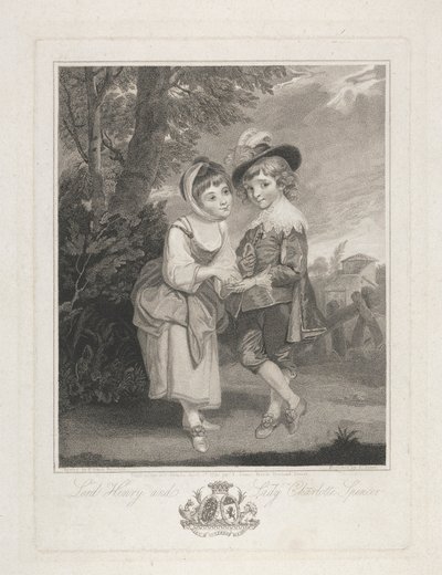 Lord Henry ja Lady Charlotte Spencer "Nuorina ennustajina" tekijältä John Jones