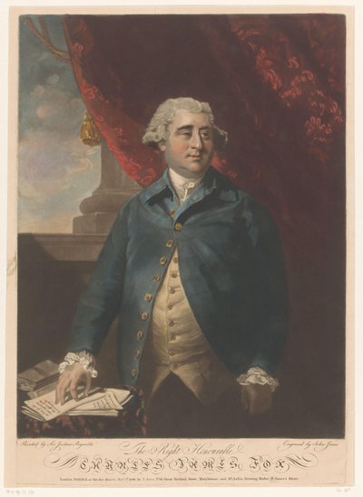 Muotokuva Charles James Fox tekijältä John Jones
