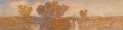 Kaukainen näkymä Norwichiin tekijältä John Joseph Cotman