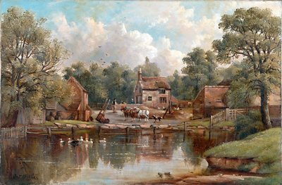 Farm Wood Lanessa, Handsworthissa, 1850-1908. tekijältä John Joseph Hughes