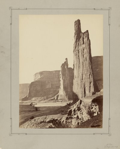 Canon-kapteenit, Canon de Chelley, Arizona tekijältä John K. Hillers