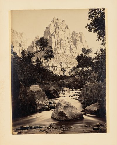 Eagle Crag, Rio Virgen, Utah tekijältä John K. Hillers