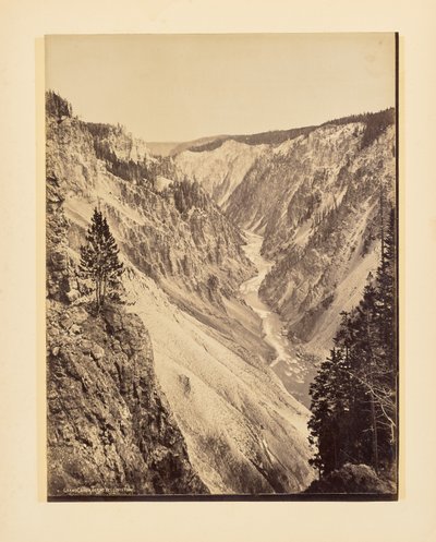 Yellowstonen suuri kanjoni tekijältä John K. Hillers