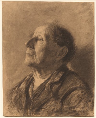 Vanhan miehen muotokuva, n. 1884. tekijältä John Kavanagh