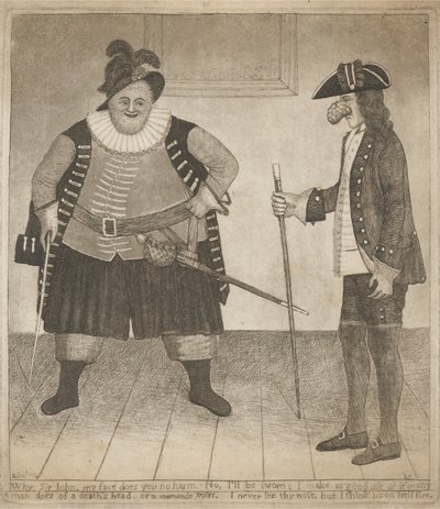 "Miksi, Sir John, kasvoni eivät tee sinulle pahaa..." tekijältä John Kay