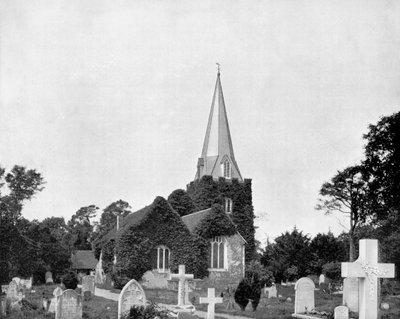 Stoke-Pogisin kirkkopiha, Englanti, 1893. tekijältä John L. Stoddard