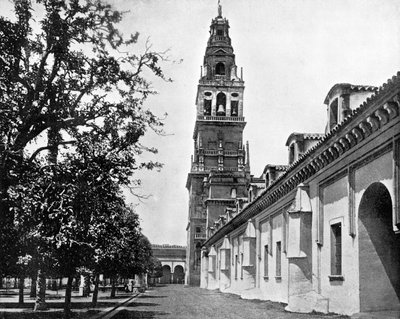 Appelsiinien tuomioistuin ja moskeija, Cordoba, Espanja, 1893. tekijältä John L. Stoddard