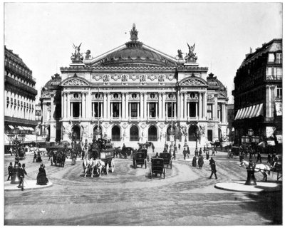 Grand Opera House, Pariisi, 1800-luvun loppu tekijältä John L. Stoddard